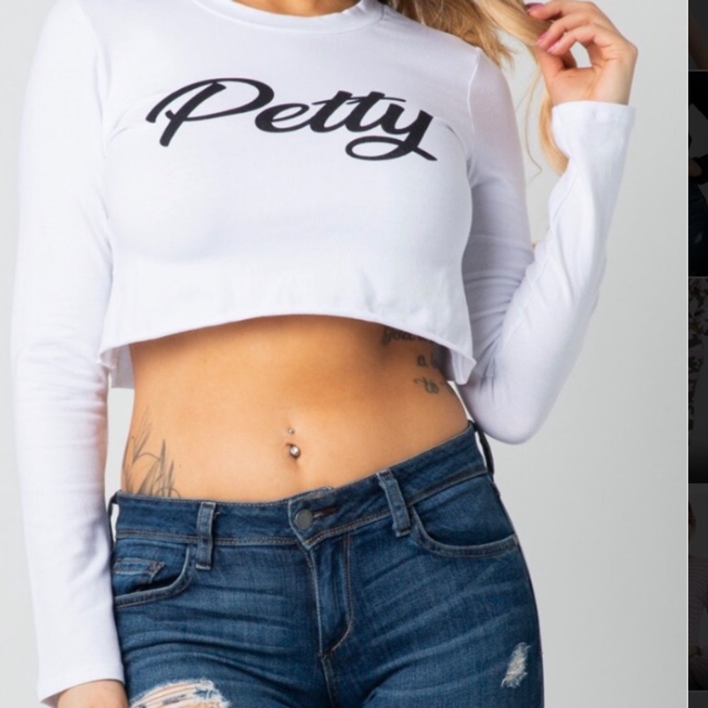 Petty crop top